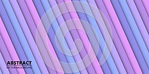 Abstract banner diagonal pastel pattern stripes background. Diagonal abstract colorful texture with colored gradient paper lines.