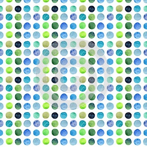 Abstract beautiful artistic tender wonderful transparent bright blue green herbal navy indigo, turquoise, ultramarine circles hori