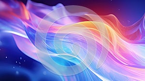 Abstract beautiful elegant waves of flame dynamic background