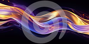 Abstract beautiful flame dynamic waves background