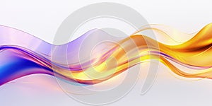 Abstract beautiful flame dynamic waves background
