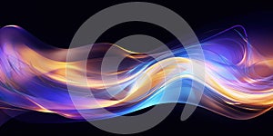 Abstract beautiful flame dynamic waves background