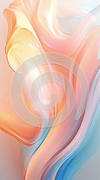 Abstract beautiful flame dynamic waves background