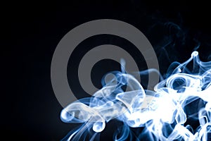 Abstract beautiful smoke