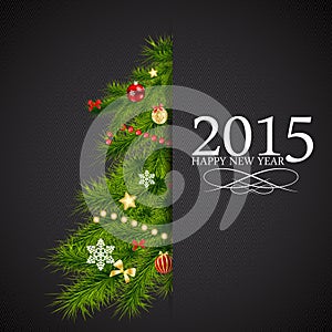 Abstract Beauty Christmas 2015 and New Year