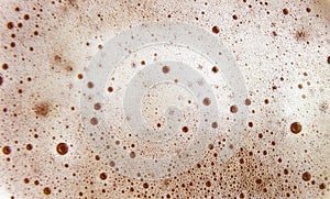 Abstract beer foam background.