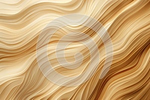 Abstract beige brown color waving lines background