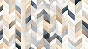 Abstract Beige Brown Gray and Blue Chevron Pattern Texture