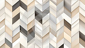 Abstract Beige Brown Grey and White Chevron Wood Pattern Texture