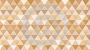 Abstract beige and cream triangular geometric pattern background texture for design projects. Generative AI
