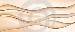 Abstract Beige Wave Background