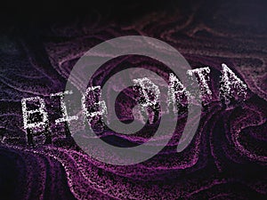 Abstract big data concept image.