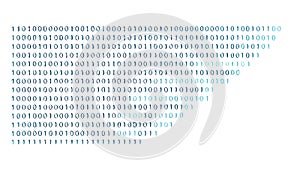 Abstract Binary Code Matrix Digital Data Vector, vector design Generative AI