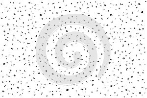 Abstract Binary Code Pattern of Ones and Zeros Matrix Digital Art with binary computer code.