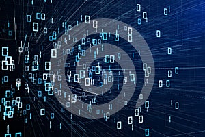 Binary code wallpaper