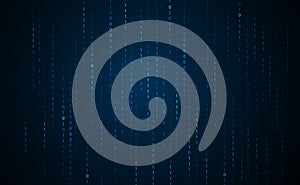 Abstract Binary Number System concept network internet circuit computer numbers 0 and 1 digital cryptography basic computer
