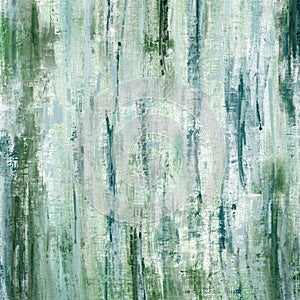 Abstract birch bark oil painting