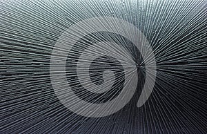 Abstract black background with radial and lines