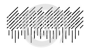 Abstract Black Diagonal Dashed Lines Pattern Background, Modern Graphic, vector design Generative AI