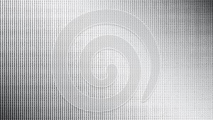 Abstract black dotted and gradiented background