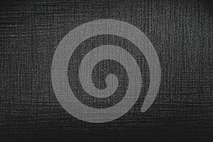 Abstract black fabric texture background.
