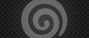 abstract black metal tile background
