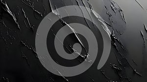 Abstract Black Paint Texture Background