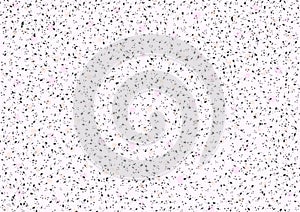 Abstract Black and Pink Speckles Texture in White Background