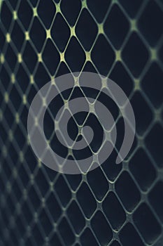 Abstract of black plastic