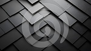 Abstract Black Rectangular Pattern Design