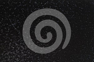 Abstract black synthetic plastic surface