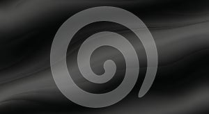 Abstract Black Wave Pattern for Background or Design