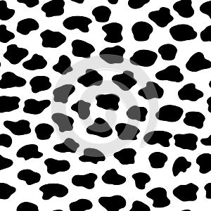 Abstract black and white background. Seamless pattern.