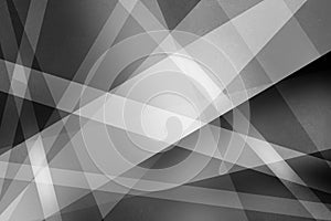 Abstract black and white background with textured lines and stripes in a modern art style design pattern