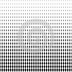 Abstract black and white color of squares shapes halftone patter
