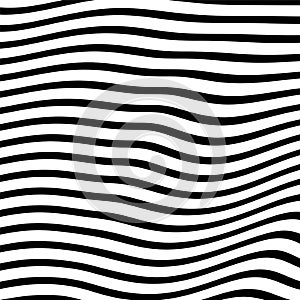 Abstract Black and White Geometric Stripes.hypnosis spiral.Seamless Black and white stripes background.seamless wave line patterns