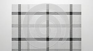 Abstract black and white grid pattern with subtle texture
