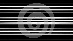 Abstract Black And White Horizontal Lines Texture
