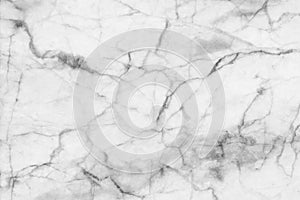 Abstract black and white marble patterned (natural patterns) texture background.