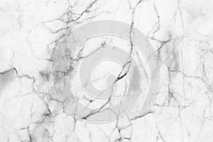 Abstract black and white marble patterned (natural patterns) texture background.