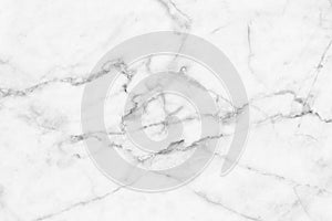 Abstract black and white marble patterned (natural patterns) texture background.