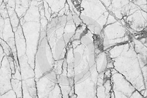 Abstract black and white marble patterned (natural patterns) texture background.