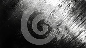 Abstract Black And White Scratched Texture