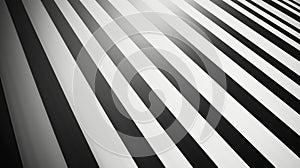 Abstract black and white striped pattern, geometric background