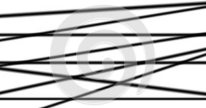 Abstract black zigzag lines pattern on white background