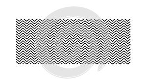 Abstract Black Zigzag Wave Pattern for Dynamic Backgrounds, vector design Generative AI