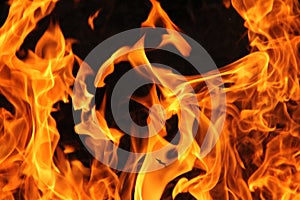 Abstract blaze fire flame texture background