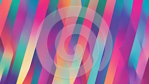 Abstract blend of overlapping diagonal colorful gradient stripes creating a dynamic flowing pattern