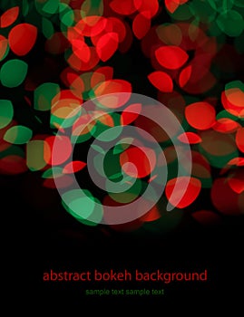 Abstract blinking bubble background