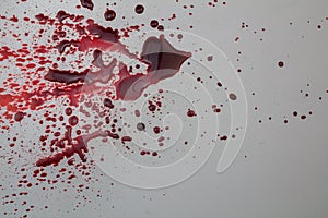 Abstract blood spatter grunge background